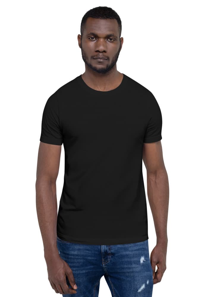 Mockup comercial de la camiseta premium de PAIGO Textil